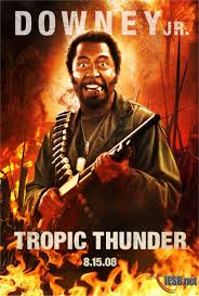 Sgt Lincoln Osiris Kirk Lazarus Tropic Thunder Tropic Thunder Movie Best Movie Posters Movie Posters