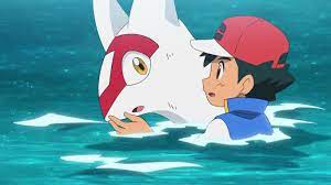 Pokémon: Aspiro a ser un maestro Pokémon: Ash se reencuentra con Latias;  Sceptile, Noivern y Pikachu juntos en el mismo equipo