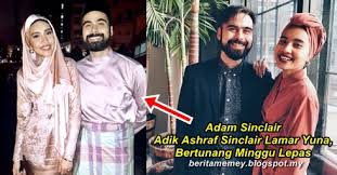 Rasanya sudah beberapa kali juga timbul spekulasi mengatakan penyanyi antarabangsa, yuna bakal berkahwin dengan adik pelakon ashraf sinclair, adam sinclair. Adam Sinclair Adik Ashraf Sinclair Lamar Yuna Bertunang Minggu Lepas Trending Malaysia
