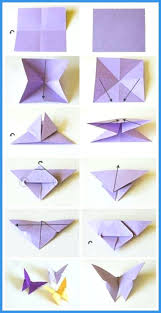 Easy Origami Butterfly Folding Instructions How To Fold An Easy Paper Butterfly Origami Easy Origami Butterfly Easy