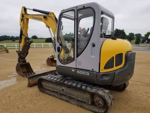 Mustang 6003 Mini Excavator