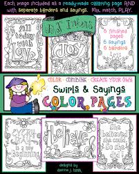 The coloring page you create can then be colored online with the colorful gradients and patterns of scrapcoloring! Print A Fabulous Coloring Page Or Create Your Own With A Swirl Border Saying Dj Inkers