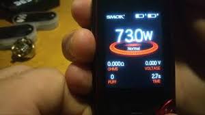 How do i reset my smok vape? Smok X Priv Quick Menu Youtube