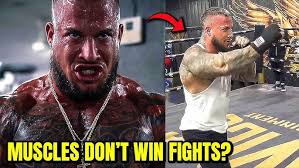 Badass Bodybuilder Boxing