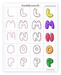 3d art drawing graffiti drawing drawing letters drawing ideas fancy letters bubble letters 3d letters doodle lettering graffiti lettering. How To Draw Bubble Letters Art Projects For Kids
