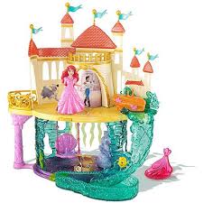 Walmart Disney Princess The Little Mermaid Castle Play Set Mermaid Toys Little Mermaid Castle Disney Little Mermaids
