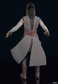 Star Wars Battlefront Ii Rey Jedi Training Pack 3d Models Rey Jedi Star Wars Battlefront Jedi Training