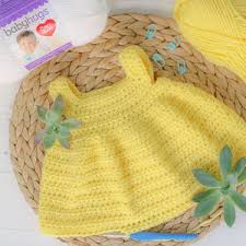 The pattern works top to bottom and used blue color to make a girly look. 24 Cute Crochet Baby Dress Patterns Free Allfreecrochet Com