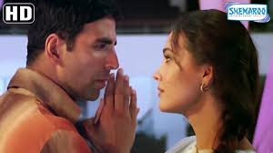 Lara Dutta Hugs Akshay Kumar Andaaz Romantic Scene Best Bollywood Movie Youtube