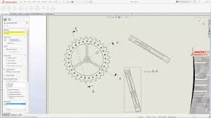 How To Create Aligned Section Views In Solidworks Youtube