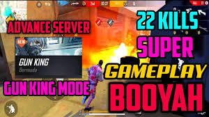 Free fire new game mode gun king is here in advance server and will be added in main server soon. 28 Kills Booyah Gun King Mode Garena Free Fire By Pk Boyah Youtube