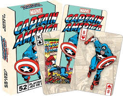 Force arena, seven knights, raven (evilbane in the u.s.) and everybody's marble. Marvel Captain America Playing Cards