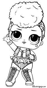 Independent Queen Series 3 Wave 2 Lol Surprise Doll Coloring Page