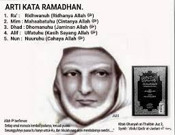 Maybe you would like to learn more about one of these? Dakwah Islamiyyah Arti Kata Ramadhan Assalamu Alaikum Warahmatullah Wabarakatuh Ø§Ù„Ø³ Ù„Ø§ Ù… Ø¹ Ù„ ÙŠ Ùƒ Ù… Ùˆ Ø± Ø­ Ù… Ø© Ø§Ù„Ù„Ù‡ Ùˆ Ø¨ Ø± Ùƒ Ø§Øª Ù‡ Ramadhan Dalam Bahasa Arab Terdiri Dari Lima 5 Huruf 1 Ra Adalah Ridhwanuh Ridhanya Allah ï·» Ridho