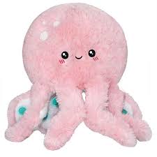 Unser team hat eine riesige auswahl an hersteller & marken zeigen ausführlichst analysiert und wir zeigen ihnen als leser hier unsere ergebnisse plüschigen des. Plusch Oktopus Tintenfisch Stofftier Kuscheltier Rosa 18 Cm