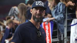 Phelps teaches swimming