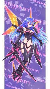 choujigen game neptune pururut iris heart art by mizunashi second run zerochan onu