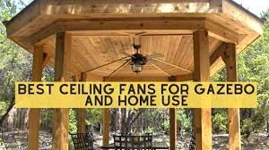 Hunter bridgeport etl damp listed outdoor ceiling fan. Top 10 Best Gazebo Ceiling Fan With Light Hook Plug In