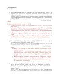 A written statement of policies and principles that guides the behaviour of all which of the following is not usually the objective of a code of ethics? Question 1 Ethics Soalan 1 Board Of Engineers Malaysa Bem Docx Document
