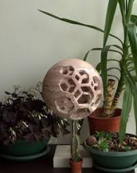 Colourful Sandstone Sculpture By Sculptor Andrej Mitevski Titled Emerging Form Carved Stone Ball Sphere Sculpture Andrejmitevski Stone Carving