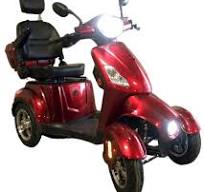 LuxuryTon X-1000 4 Wheels Electric Mobility Scooter with detachable,  Optional Roof