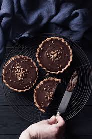 Tartelettes Au Chocolat Noir Recette Facile La Cuisine De Nathalie Tartelettes Au Chocolat Recette Tarte Chocolat Mini Tarte