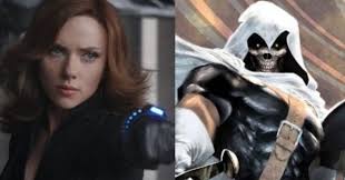 The winter soldier and captain. Taskmaster Wields Shield In Image For Scarlett Johansson S Black Widow