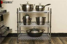 Medium flat wire stackable shelves. Perfect 3 Tiers Durable Metal Wire Shelf Kitchen Pantry Storage Rack Organizer Unit China Kitchen Pantry Storage Rack And Pantry Storage Rack Price Made In China Com