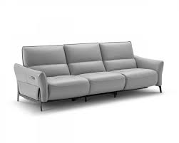 Silas Modern Sofa With Recliners Creative Furniture Modern Sofa Leather Reclining Sofa Reclining Sofa