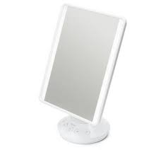 Ihome Vanity Mirror 7x9i W Bluetooth Speaker And Usb Silver Ihome Vanity Mirror Vanity Mirror Mirror