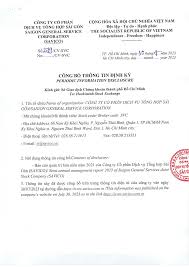CTCP Dịch vụ Tổng hợp Sài Gòn