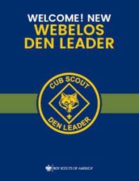 Webelos Den Leader Resources Boy Scouts Of America