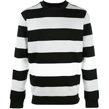 Black And Gold Sweater Diesel Black Gold Striped Jumper 160 Liked On Polyvore Featuring Men S Fashion Men S Clo With Images Mens Striped Sweater Long Sleeve Sweatshirts Striped Sweatshirts