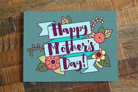 Birthday Card For Mother Drawing Pretty Mother S Day Card Floral Card Happy Mother S Happy Mothers Day Banner Happy Mother S Day Card Mothers Day Drawings
