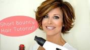 Hairstyles With Rollers Short Hair