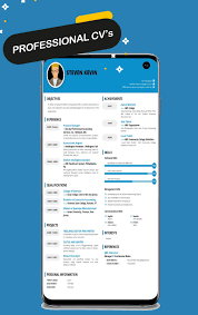 Free and premium resume templates and cover letter examples give you the ability to shine in any application process and relieve you of the stress of building a resume or cover letter from just download your favorite template and fill in your information, and you'll be ready to land your dream job. Free Resume Maker Cv Maker Templates Formats App For Android Apk Download