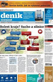 Informace a zprávy z jihomoravské metropole, nejdůležitější informace a události z jednotlivých obcí, dění v politice, kultuře, sportu i v běžném životě Brnensky Denik Predplatne Periodik Cz
