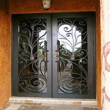 Both wood and iron entry doors offer lots of choices when it comes to customization. Custom Iron Doors Front Entry Doors Design Wrought Iron Doors Double Entrance Buy Iron Door Wrought Iron Screen Entry Doors Residential Metal Doors Product On Alibaba Com