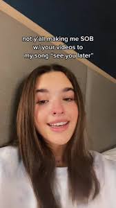 it’s been sappy tears all day <3 thank yall 4 all the support 🥺 so  surreal. #seeyoulater #originalsong #songwriter #singer #sad