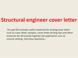 Job application cover letter structure. Structural Engineer Cover Letter