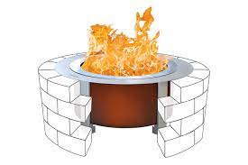This smokeless fire pit has a push button spark ignition system that provides easy and comfortable control when igniting it. X24 Smokeless Fire Pit Insert Bundle Breeo