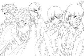 There has been a large increase in coloring books specifically for adults in the last 6 or 7 years. Coloring Pages Chibi Coloring Pages Vampire Knight