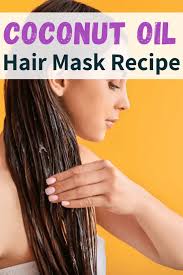 Using coconut oil is a natural way to help your hair grow longer, thicker, and faster. Diy Coconut Oil Hair Mask Simple Pure Beauty