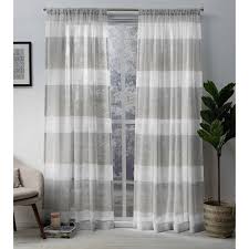 Choose from contactless same day delivery, drive up and more. Set Of 2 Bern Rod Pocket Window Curtain Panels Exclusive Home Target