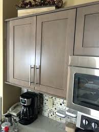 Grey Wash Kitchen Cabinet Kitchen Cabinets Refaced With In Maple Gray Wash Modern Kitchen Grey Wash Modern Grey Kitchen Refacing Kitchen Cabinets Grey Kitchens