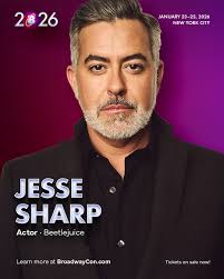 Welcome Jesse Sharp to BroadwayCon 2026!! 🎟 Tickets are