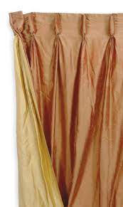 Asking $100 for all 4 including the sheers. A Group Of Gold And Bronze Raw Silk Curtain Panels