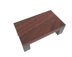 Seal the deal by placing your couch around a glass top coffee table. Vr Ar Ready Wooden Tea Table 3d Model Cgtrader