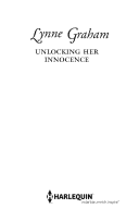 Then, i found your website. Unlocking Her Innocence Lynne Graham Google Books