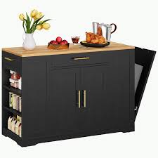 Dripex 53'' Rolling Kitchen Island